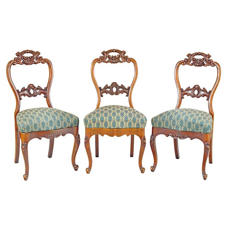 285. tétel, Támlásszék, 3 db