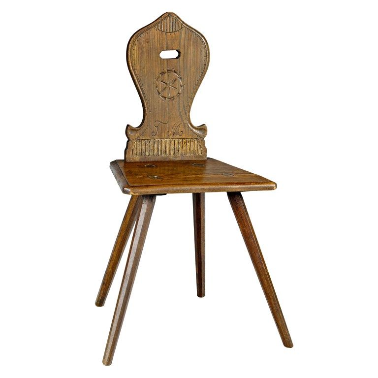 729. tétel, Támlás szék