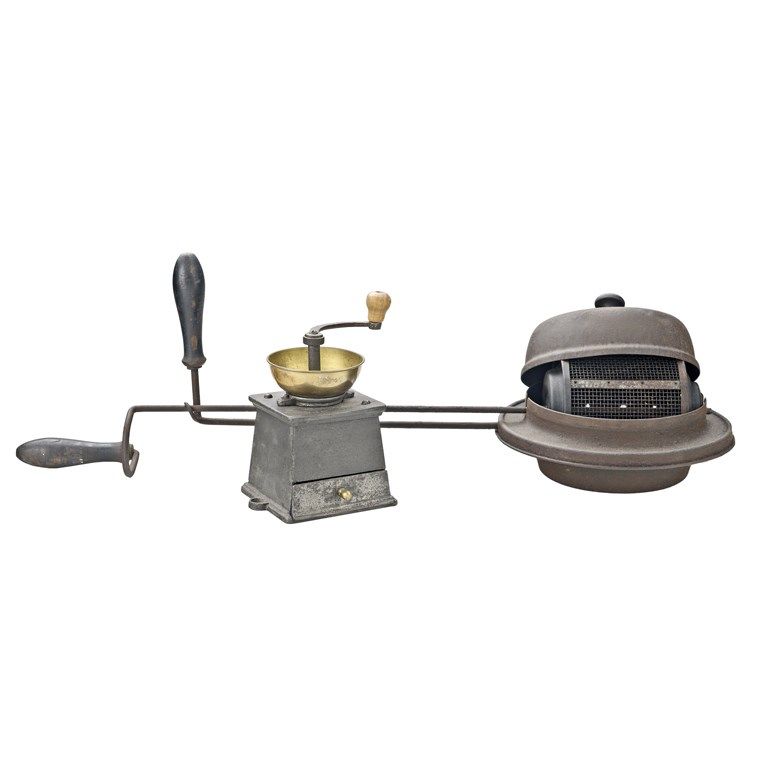 642. tétel, Kávédaráló és pörkölő