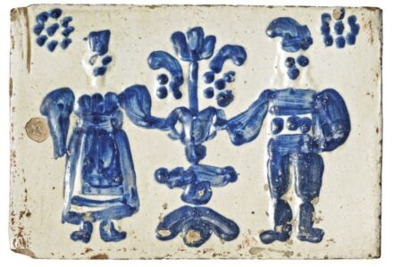 526. tétel, Kályhacsempe