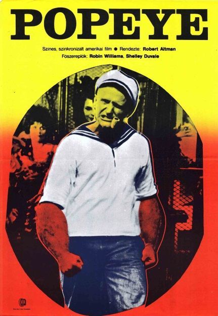 127. tétel, Popeye  1980  amerikai  Robert Altman (rend.)  cca. 420 × 594 mm