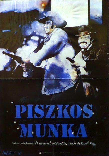 126. tétel, Piszkos munka  Raw Deal  1984  ausztrál  Molnár F. (graf.)  Russel Hagg (rend.)  cca. 594 × 841 mm