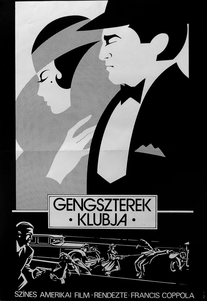 79. tétel, Gengszterek klubja  The Cotton Club  1987  amerikai  Michael Marcus (graf.)  Francis Ford Coppola (rend.)  cca. 594 × 841 mm  39. BAFTA-gálán díj
