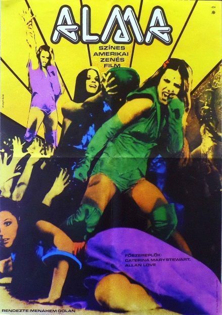 39. tétel, Alma  The Apple   1983  amerikai-nszk  Dobai Géza (graf.)  Menahem Golan (rend.)  cca. 420 × 594 mm