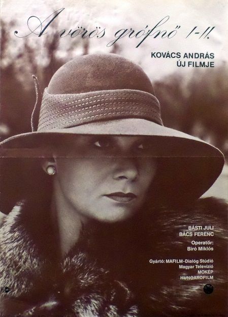 30. tétel, A vörös grófnő  1985  magyar  Kovács András (rend.)  cca. 594 × 841 mm