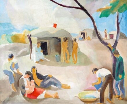 232. tétel, Déli napsütés, 1932