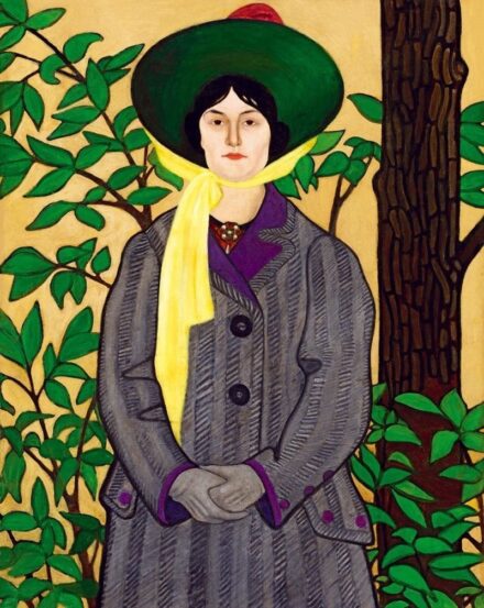146. tétel, Nő portré (Remsey Gizella színésznö), 1909 előtt