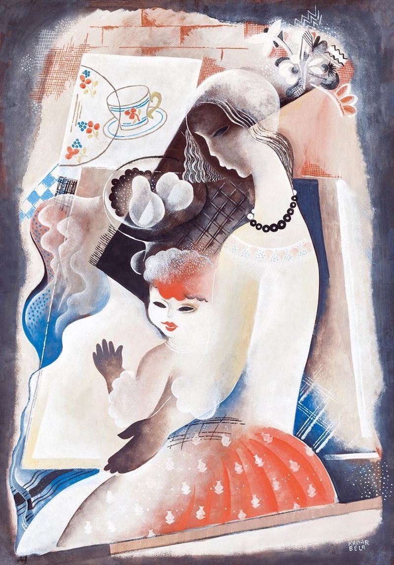 50. tétel, Art deco Madonna