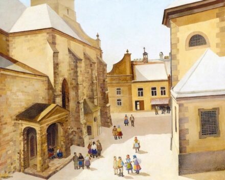 42. tétel, Eperjes (Presov) főtere, 1939