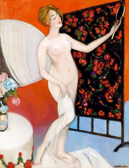 17. tétel, A szépítkező (Budoár), 1910-es évek