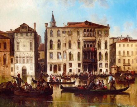 14. tétel, Velence (Canal Grande), 1859