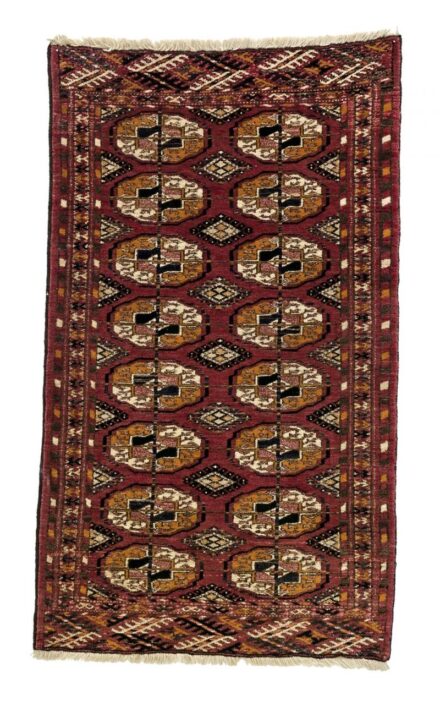 392. tétel, Türkmén-Tekke-szőnyeg