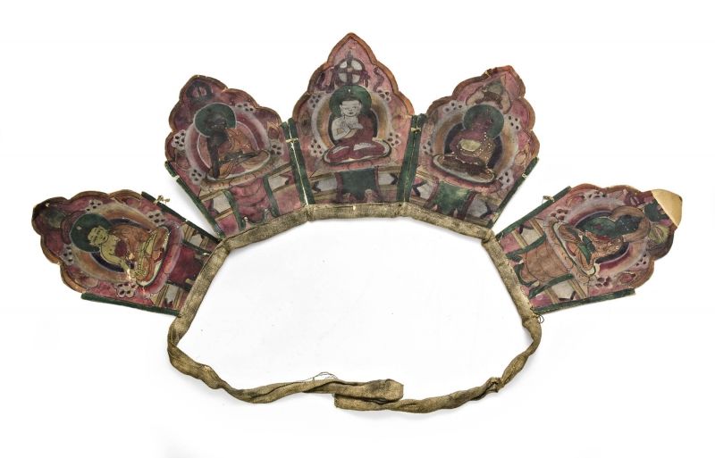 182. tétel, Szertartási fejdísz