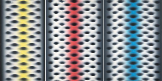 206. tétel, Dinamikus struktúra (sárga, kék, vörös), 1971