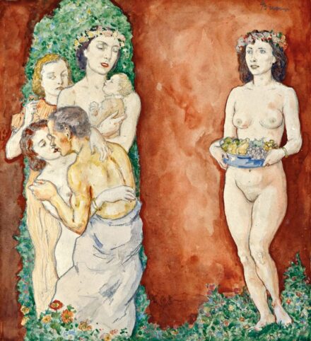 504. tétel, Hommage á Klimt