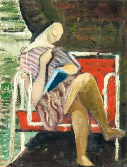 503. tétel, Olvasó nő, 1943
