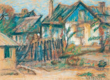 440. tétel, Falurészlet, 1930 körül