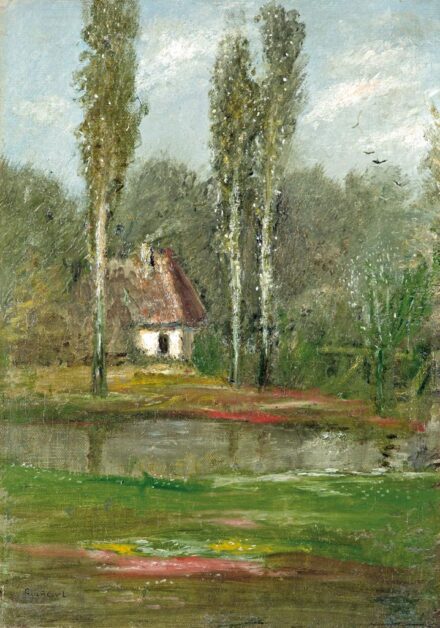 433. tétel, Ház a fák között, 1900 körül