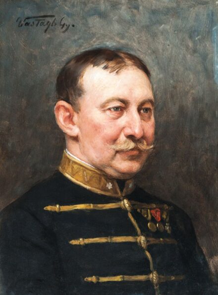 152. tétel, Vastagh György, ifj. (1868-1946): Katonatiszt portréja