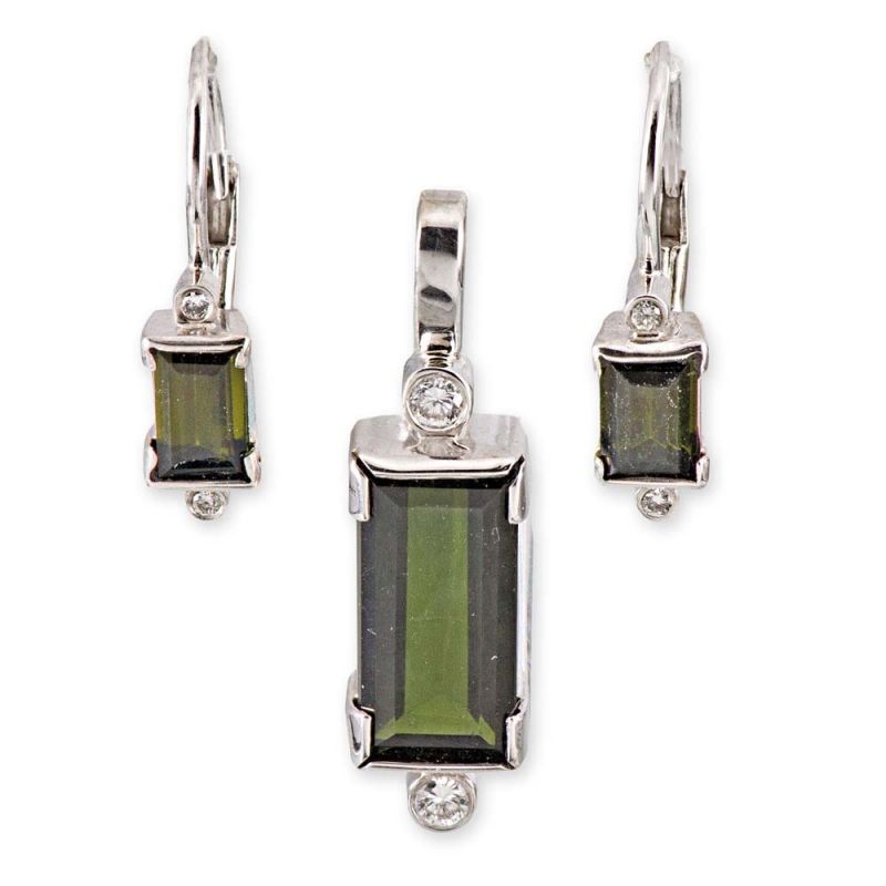 1200. tétel, Ékszergarnitúra