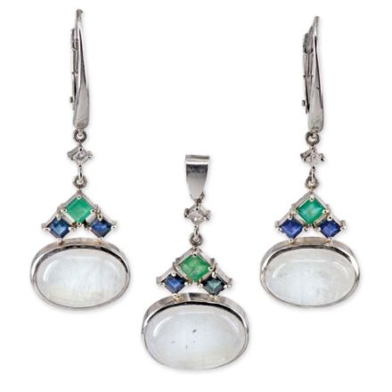 1199. tétel, Ékszergarnitúra