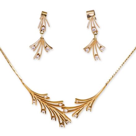 1184. tétel, Ékszergarnitúra