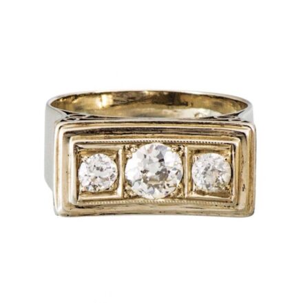 1181. tétel, Art deco gyűrű