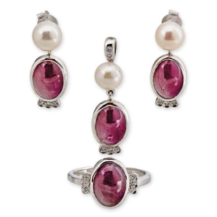 1180. tétel, Ékszergarnitúra