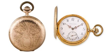 1151. tétel, Seraph duplafedeles férfi zsebóra