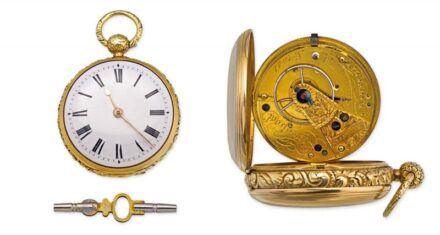 1150. tétel, Kulcsos zsebóra