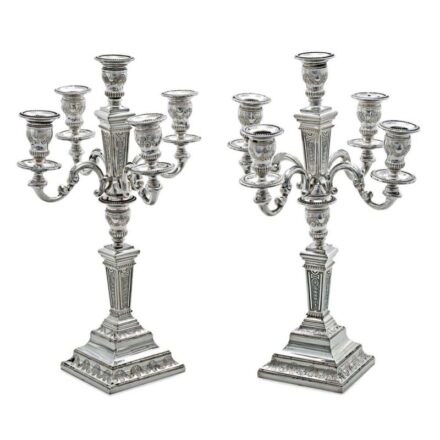 1100. tétel, Gyertyatartó pár