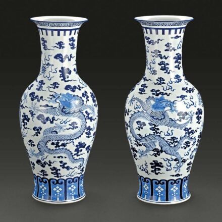 967. tétel, Váza, 2 db