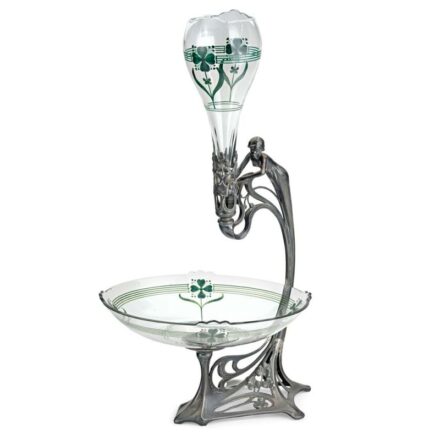 870. tétel, Szecessziós kínáló vázával