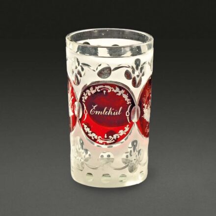 847. tétel, Emlékpohár