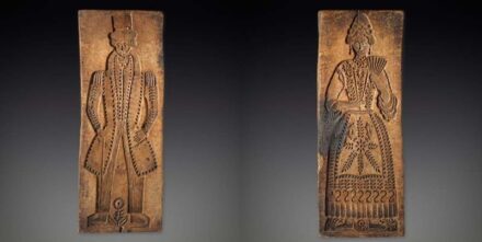 845. tétel, Mézeskalács forma-kétoldalas