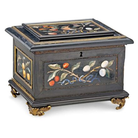 1035. tétel, Ékszertartó láda