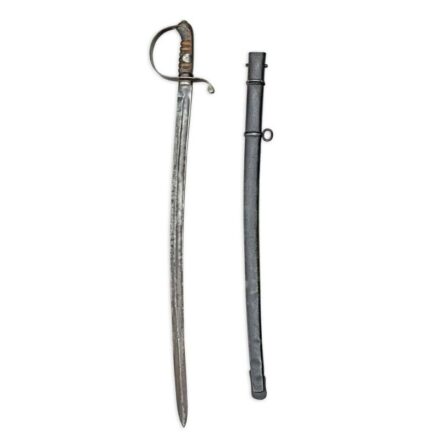 1011. tétel, Tüzérkard tokkal