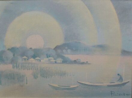 120. tétel, Pleidell János - PÁRÁS BALATON (1980)