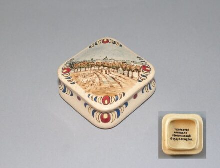 193. tétel, Szecessziós miniatűr bonbonie