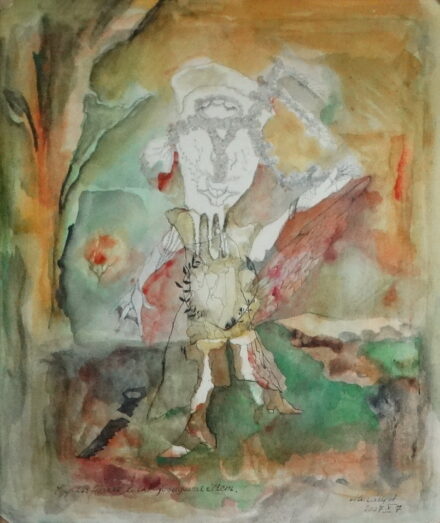 Almásy Aladár (1946): "Egy kis fűrész…", 2007 - ajánlással