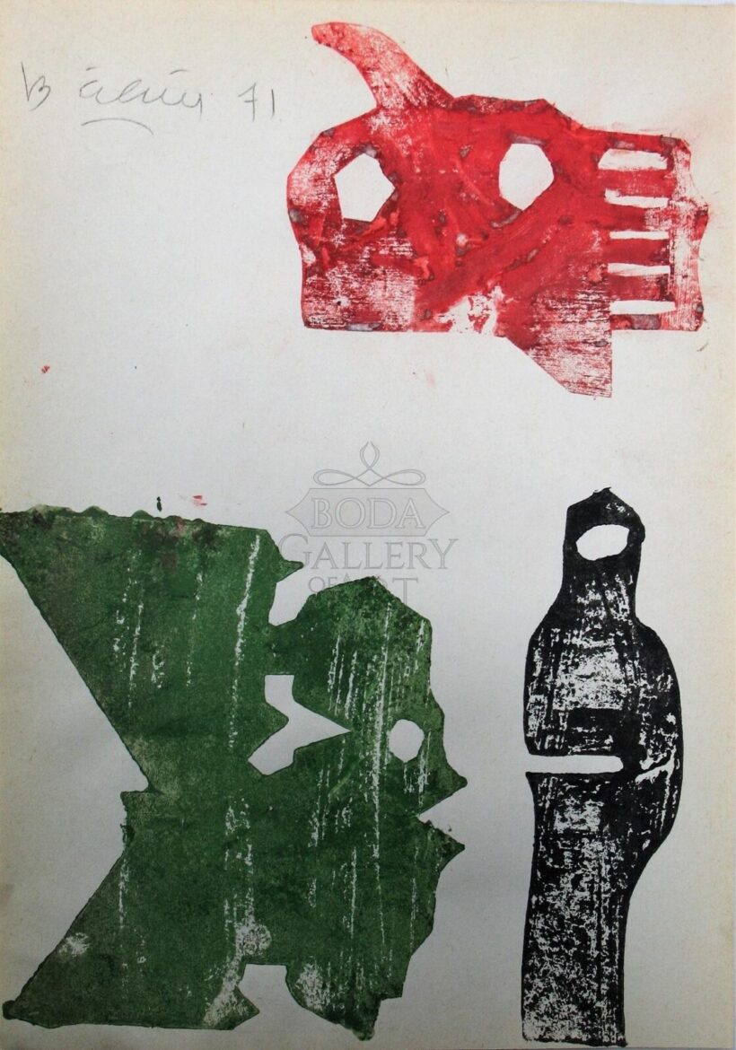 Bálint Endre (1914-1986): Szentendrei motivumok II.