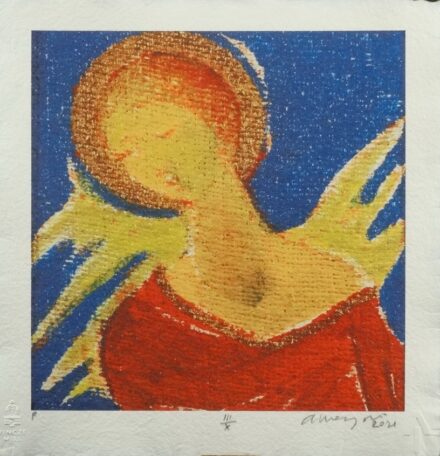 Aknay János (1949): Angyal 2021 III/X