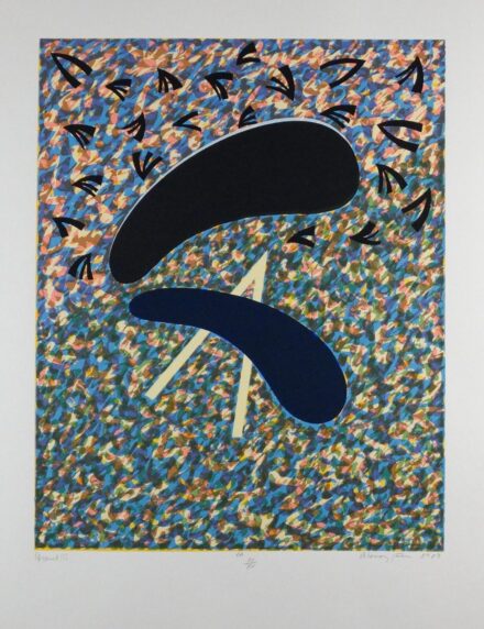 Aknay János (1949): Üzenet EA XV/XV, 1989