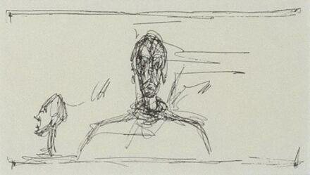 Alberto Giacometti (1901-1966): Szoborrajz
