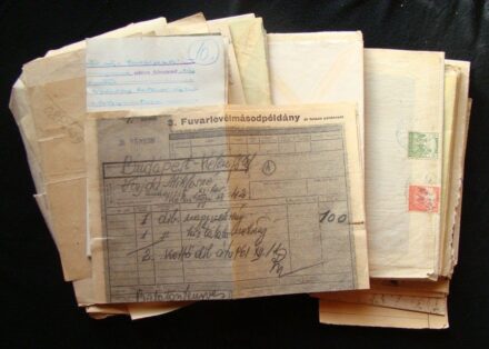 47-848 Nagy vegyes okmány tétel ( Kérvények, adásvételi szerződés, stb.)