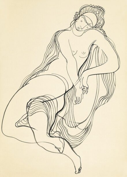 Kádár Béla:Art deco akt