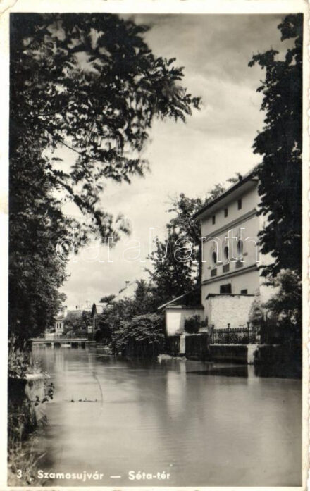 Szamosújvár, Sétatér / promenade (EK)