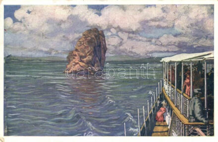 Babakáj szikla, gőzhajó / rock, steamship (EK)