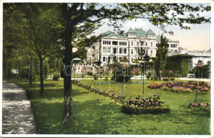 Balatonfüred-fürdő, park, Erzsébet-udvar (EK)