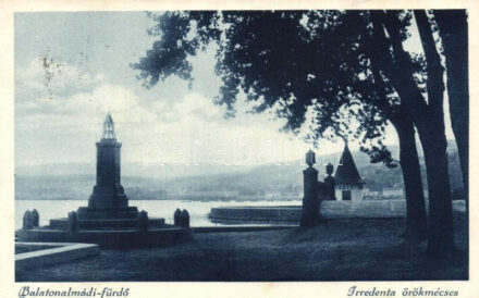 Balatonalmádi-fürdő, Part, Irredenta örökmécses